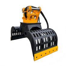 NM450 Wear-Resistant 360° Full-Rotation Hydraulic Sorting Grapple thumbnail-1