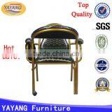 Hot Sale High Quality Different Colors Factory Metal Muslim Prayer Chair in Hotel Chairs thumbnail-2
