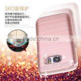 Luxury Hair Line PC Matte Texture TPU ShockProof Phone Case For Samsung S7 Cover Case thumbnail-2