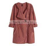 2016 New Fashion Women Winter Drawstring Waist Long Sleeve Parka With Hood HSC9461 thumbnail-2