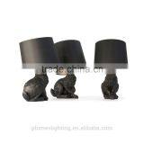 Replica Moooi Black/ White Rabbit Resin Table Lamp PLT8090 Quality Choice thumbnail-2