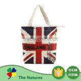 New Arrived Best Seller Customized Logo Printed Unique Recycle Burlap Bag