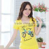 Short Sleeve Ladies Wholesale Custom t Shirt Printing thumbnail-4