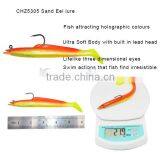 12cm SAND EELS COARSE SEA FISHING SAND EEL JIG HEAD LURES BASS thumbnail-4