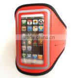 Whole High Quality Reflective Border Around the PVC Window Sport Gym Armband /adjust Strap Sport Armbag for Running / Logo Print