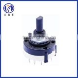 26mm 6 position rotary electric household switch