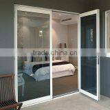 PVC double front doors