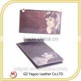 Retro Style Noble Wallet Audrey Hepburn Print Purse Marilyn Monroe Classic Purse thumbnail-1