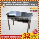 Kindle 2014 New Professional Customized Galvanized Folding Stainless Steel Work Desk thumbnail-1