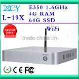 New AMD APU Mini Desktop Pc,XCY L-19X Mini PC Support Windows 7, WIFI, Webcam, HDMI