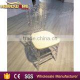 Armless Wedding Clear Crystal Hall Banquet Chairs,pu Cushion Acrylic Chairs thumbnail-5