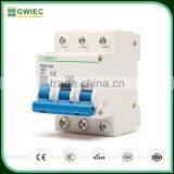 GWIEC Quality Products Dz47-63 High Breaking Automatic Reset Mini Circuit Breaker Mcb 63 Amp 3P thumbnail-2