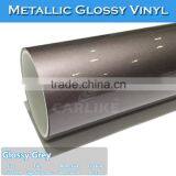 CARLIKE Grey Chrome Metallic Glossy Car Full Body Adhesion Sticker Design thumbnail-2