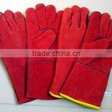 Safety Gloves,cow Split Leather Kevlar Welding Gloves,leather Welding Gloves