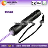 405nm 100mw violet dot laser pointer dot high powered laser flashlight