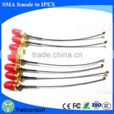 China Supplier RF antenna cable assembly ipex 1.13mm rf cable 100mm length