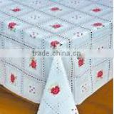 High quality decorative PVC table cloth with SGS certificate/2014 hot sale