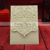 Free Samples Ideal Products Colorful Laser Cut Greeting Cards Wedding Cards With Jewel thumbnail-5