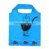 Lovely Cat Polyester Foldable Shopping Bag