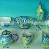 Handpainted Dolomite Tableware