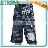 Men Polyester Camouflage Printed Board Shorts Sports Shorts Beach Shorts