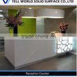Hot Sale High Quality Environmental Modern Design White Reception Desk thumbnail-5