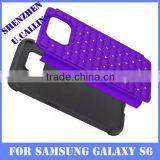 China Factory Price For Samsung Galaxy S6/S6 Edge Bling Diamond Shockproof Silicon Case thumbnail-6