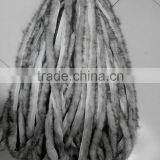 China Wholesale Dye Mink Fur Strip / Fur Collar / Real White Mink Fur Trimming thumbnail-6