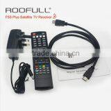 F5S Plus Satellite Receiver With Dual Core 600MHz Processor DVB-S2 LED Display Support WEB TV thumbnail-5