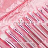 22pcs Synthetic Hair Pink Tip Makeup Brush Set With Storage Bag thumbnail-4