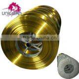 Mild Carbon Steel Electro/HD Galvanized Golden Wire Band thumbnail-1