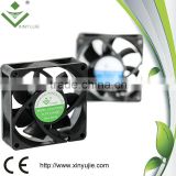 xinyujie low noise 70*70*25mm 12/24v 12v dc cooling fan12v dc brushless cooling fan dc fan motor