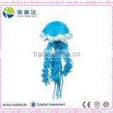 Plush Jelly Fish Blue Stuffed Jelly Fish Toy thumbnail-1