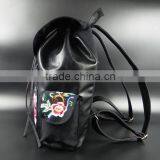 Latest PU Embroidery Fashion Backpack From China for Women thumbnail-3