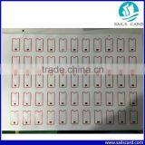 Customized 6x8 Layout RFID Inlay for ISO14443A F08 Smart Card thumbnail-2