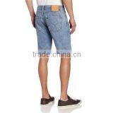 2015 Zip Closure Light Stonewash Straight Fit Short Men Cheap Wholesale Jeans JXZ041 thumbnail-2