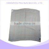 Newest Style Fashion Printed Chinese Silk Twill Silk Scarf 90x90 thumbnail-6