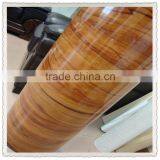 high glosss wood grain pvc decorative sheet for door and cabinet