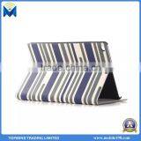 Stripe Pattern Leather Flip Case Cover With Back Cover for IPad Pro