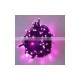 pink led twinkle string light