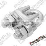 Small Self Ahesive Backed Clips For Electric Wire With Metal Cable Holder With Loop Ends Assemblies for Lifting thumbnail-1