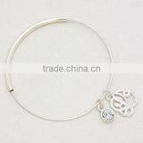 Wire Letter Bracelet thumbnail-1