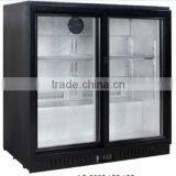 SICAO 108-330L Compressor Wine Cellar Cooler R134a Bar Wine Cooler With Glass Door thumbnail-2