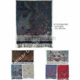 Embroidered Wool Shawls