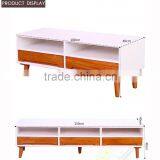 High Gloss Used Living Room White MDF TV Stand thumbnail-6