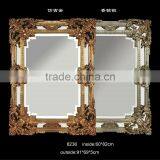 Glass Mirror Picture Frame With Moulding