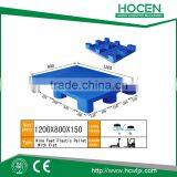 1600*1600 Plastic Pallet With 9 Feet, Single Faced Hygienic Plastic Pallet thumbnail-3
