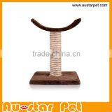 China Pet Product Deluxe Cat Climber Tree House Cat Scratcher