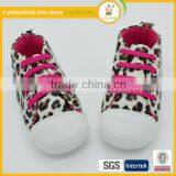 hot sale high quality fashion lovely leopard baby girl sport shoes