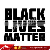 Black Lives Matter Screen Heat Transfer Vinyl Printing for T-shirt